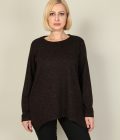 Ž. Tunika J3T2300 - Tamno braon, XL