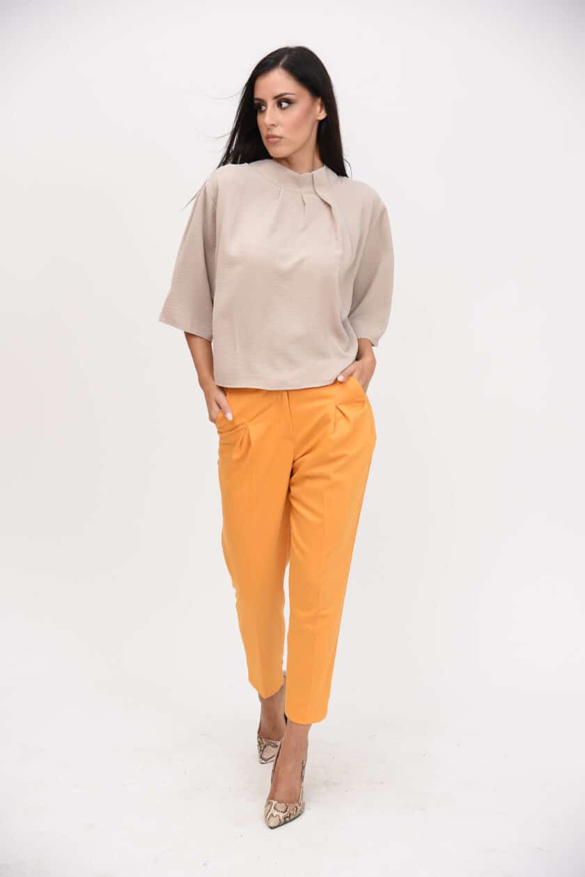 Elegantna bluza sa naborima  J4BL3541 - Image 7