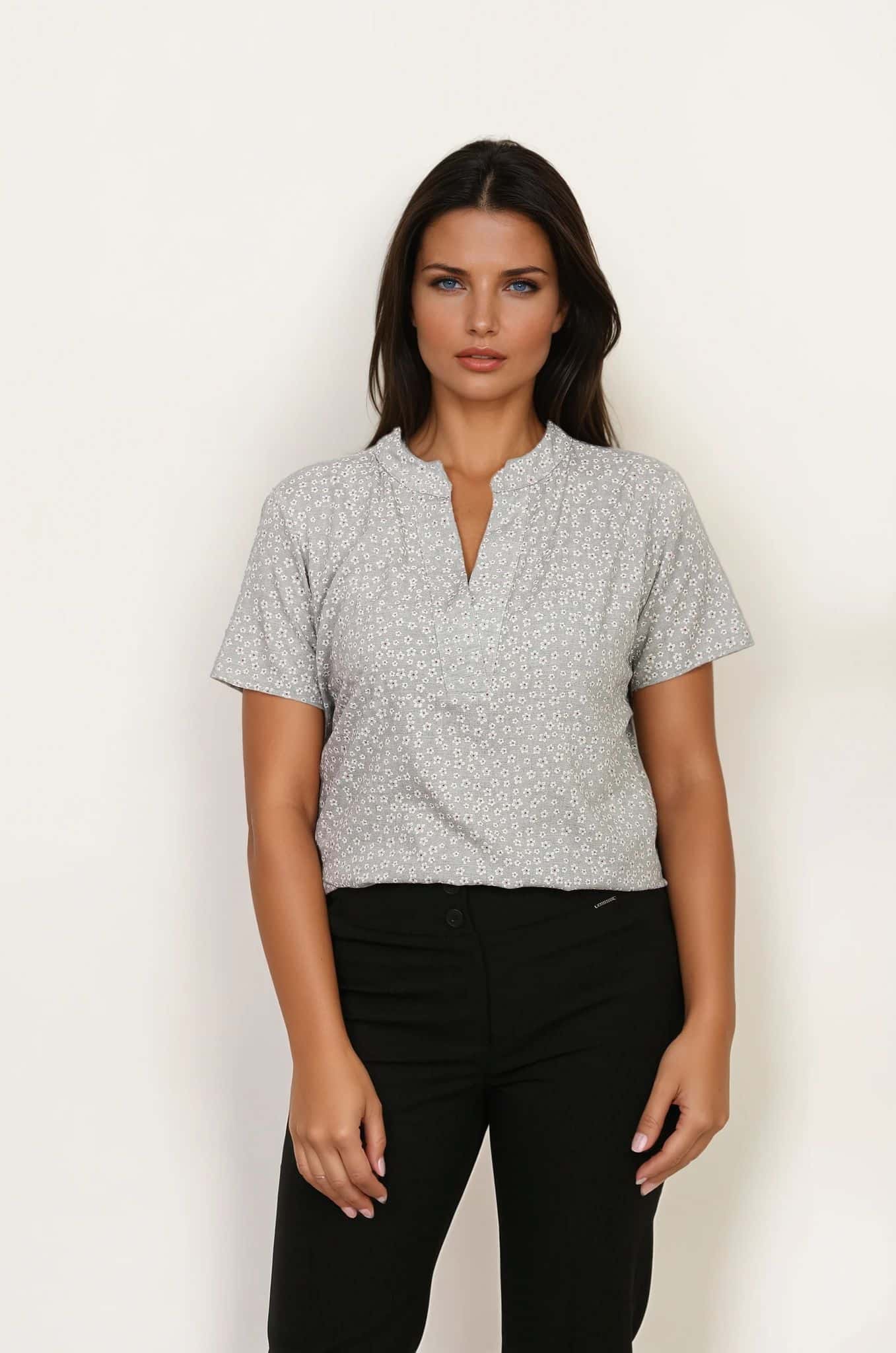 Lagana bluza sa dezenom  L5BL3994 - Image 4